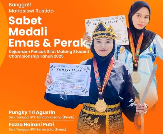 Bangga dan menginspirasi.Mahasiswi STIKes RUSTIDA kembali menorehkan prestasi gemilang di tingka